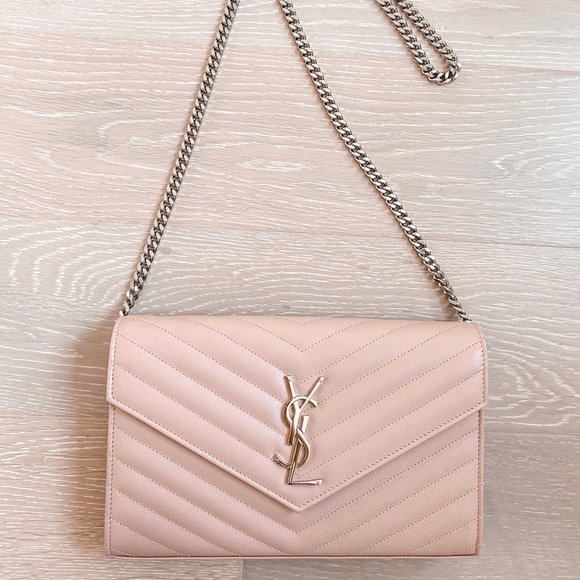 Yves Saint Laurent Handbags - YSL Saint Laurent Monogram Wallet on Chain WOC